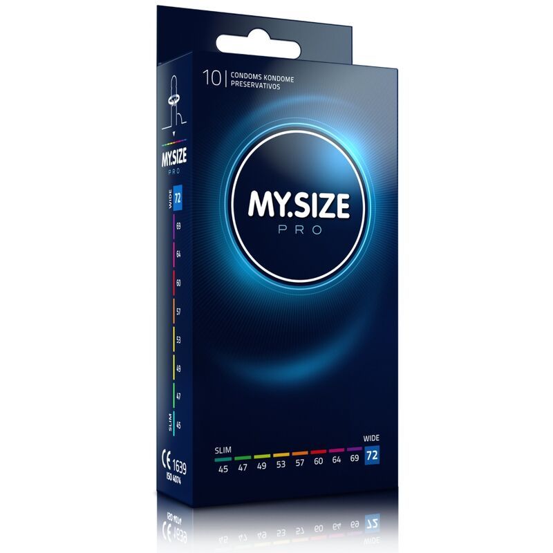 MY SIZE – PRO PRESERVATIVOS 72 MM 10 UNIDADES