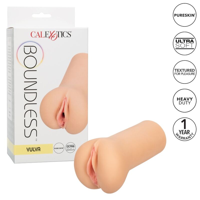 CALEXOTICS – BOUNDLESS VULVA MASTURBADOR TONO LIGHT