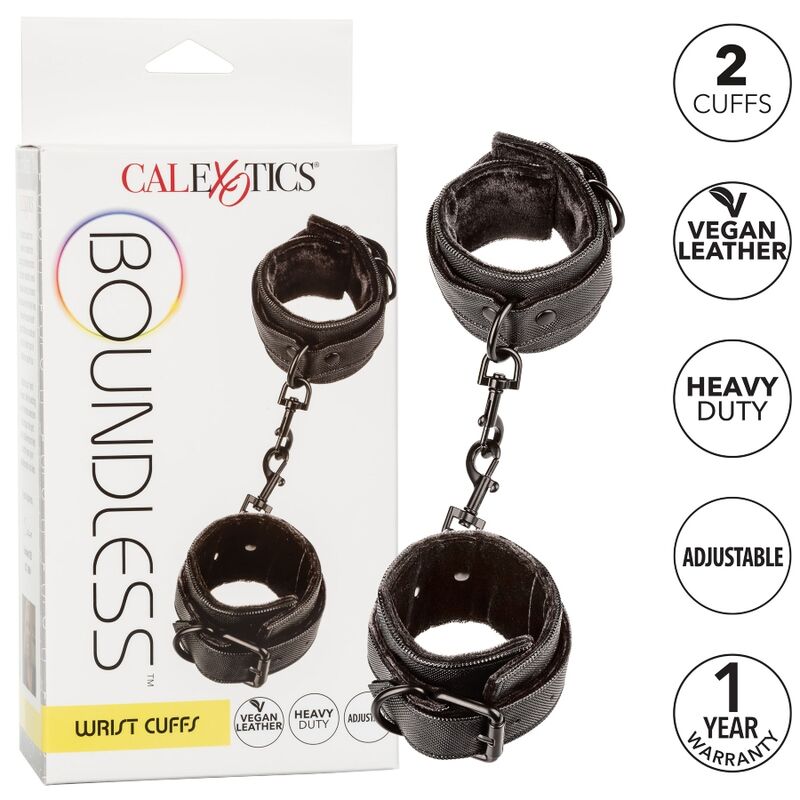 CALEXOTICS – BOUNLESS WRIST CUFFS ESPOSAS PARA MANOS