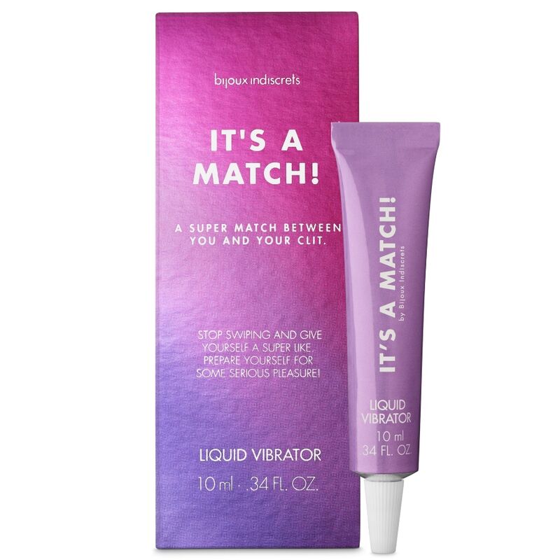 BIJOUX – ITS A MATCH VIBRADOR LIQUIDO 10 ML