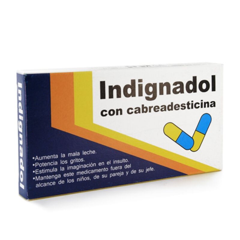 DIABLO GOLOSO – CAJA DE MEDICAMENTOS INDIGNADOL