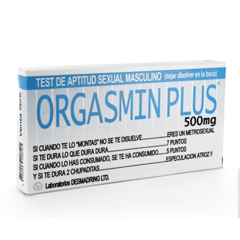 DIABLO GOLOSO – ORGASMIN PLUS CAJA DE CARAMELOS MASCULINO