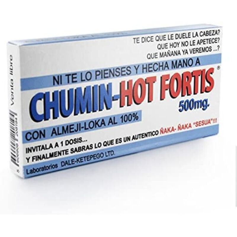 DIABLO GOLOSO – CAJA DE CARAMELOS CHUMIN-HOT FORTIS