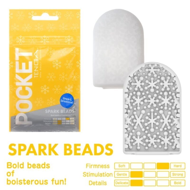 TENGA – SPARK BEARDS MASTURBADOR POCKET