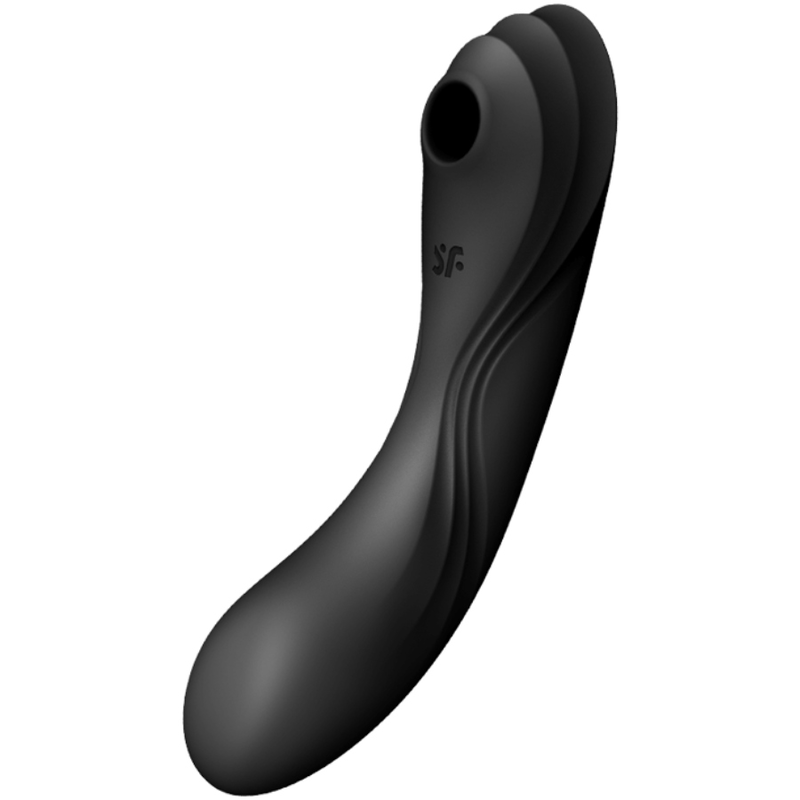 SATISFYER – CURVY TRINITY 4 ESTIMULADOR Y VIBRADOR NEGRO