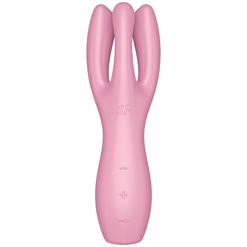 SATISFYER – THREESOME 3 VIBRADOR ROSA