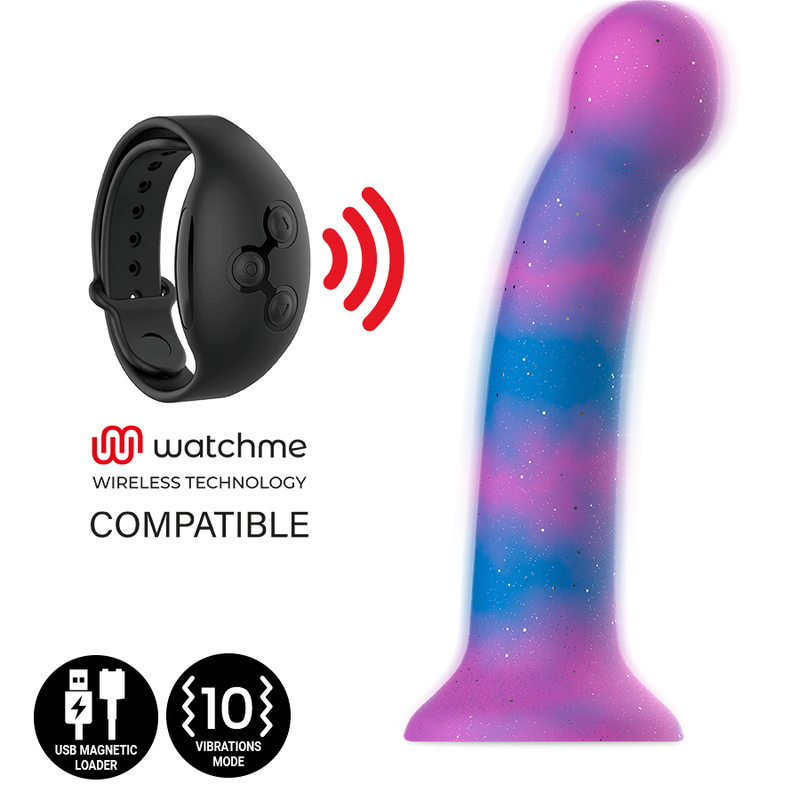 MYTHOLOGY – DION GALACTIC DILDO S – VIBRADOR COMPATIBLE CON WATCHME WIRELESS TECHNOLOGY