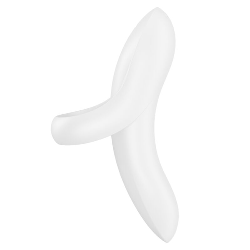 SATISFYER – BOLD LOVER DEDAL VIBRADOR BLANCO