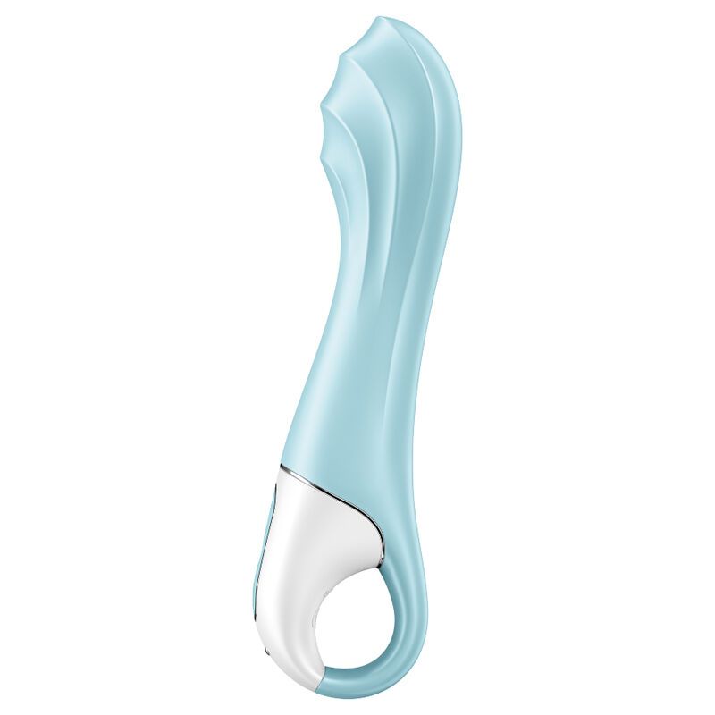 SATISFYER – AIR PUMP VIBRATOR 5+ VIBRADOR PUNTO G INFLABLE APP AZUL