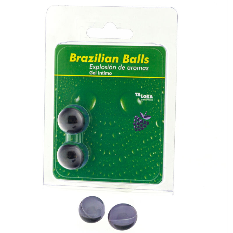 TALOKA – BRAZILIAN BALLS GEL ÍNTIMO FRUTAS DEL BOSQUE 2 BOLAS