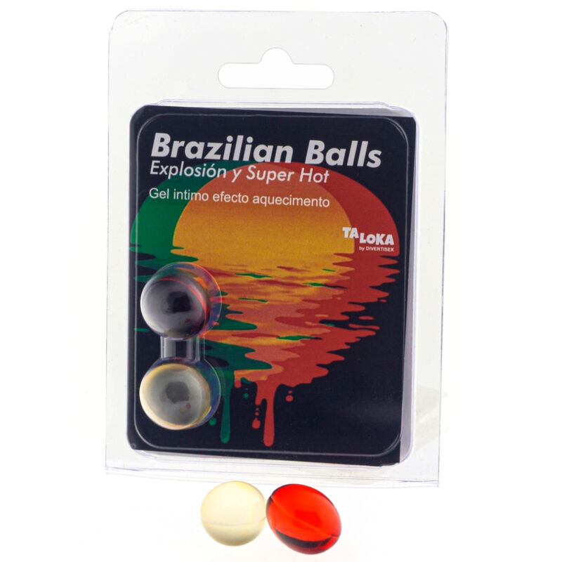 TALOKA – BRAZILIAN BALLS GEL EXCITANTE EFECTO SUPER CALIENTE 2 BOLAS