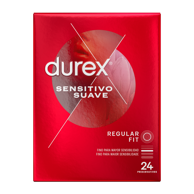 DUREX – SENSITIVO SUAVE 24 UNIDADES