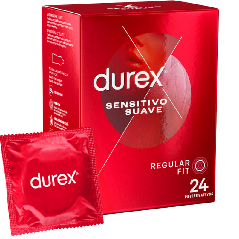 DUREX – SENSITIVO SUAVE 24 UNIDADES