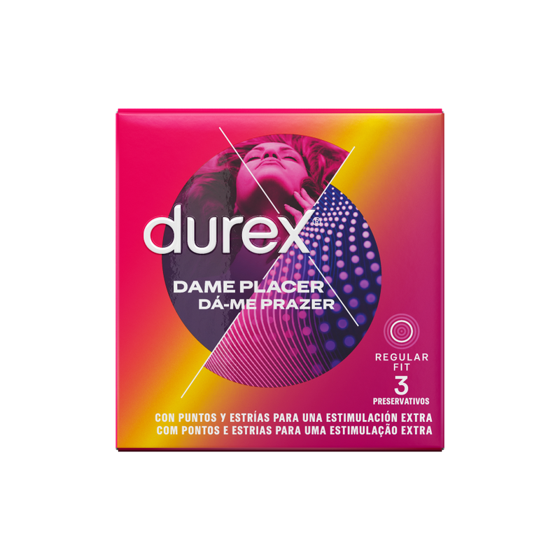 DUREX – DAME PLACER 3 UNIDADES