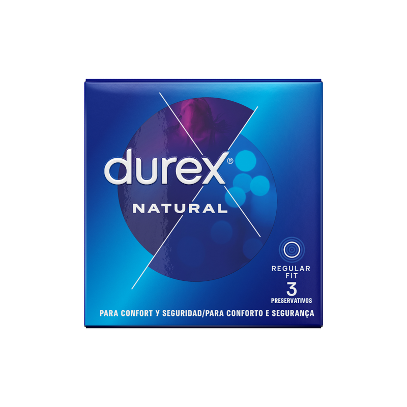 DUREX – NATURAL CLASSIC 3 UNIDADES