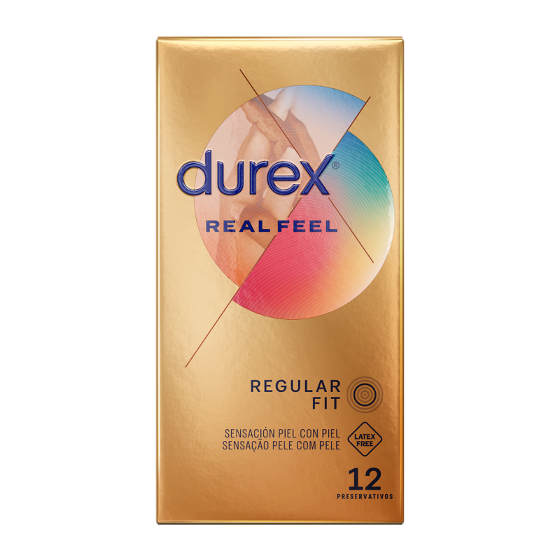 DUREX – REAL FEEL 12 UNIDADES