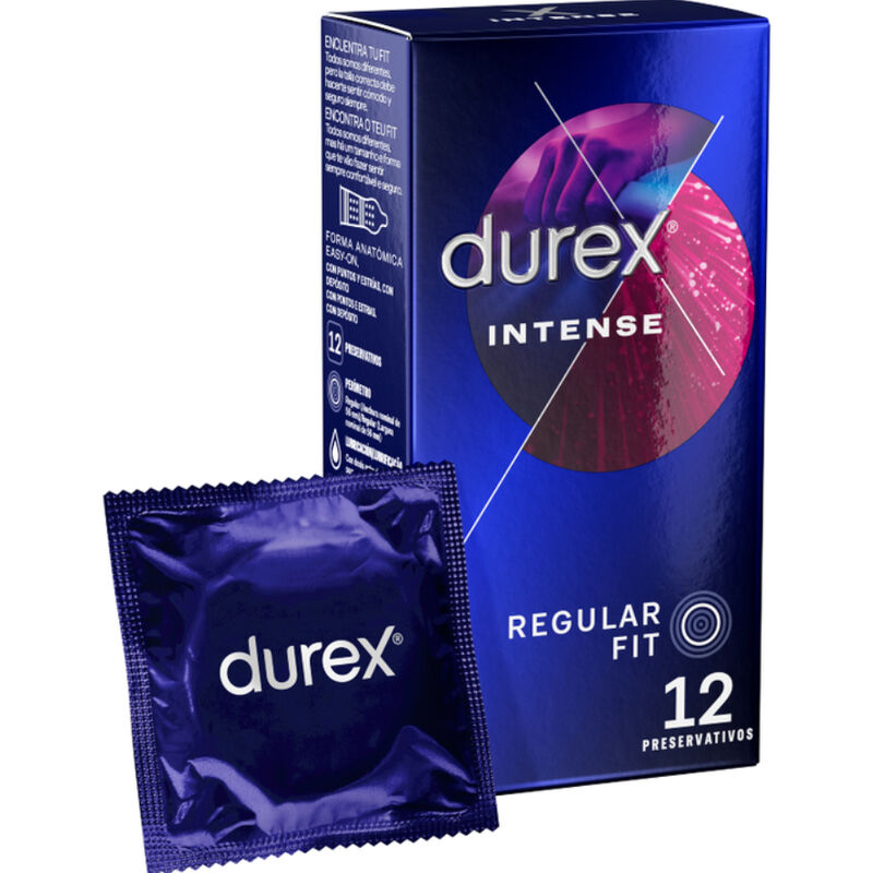 DUREX – INTENSE ORGASMIC 12 UNIDADES