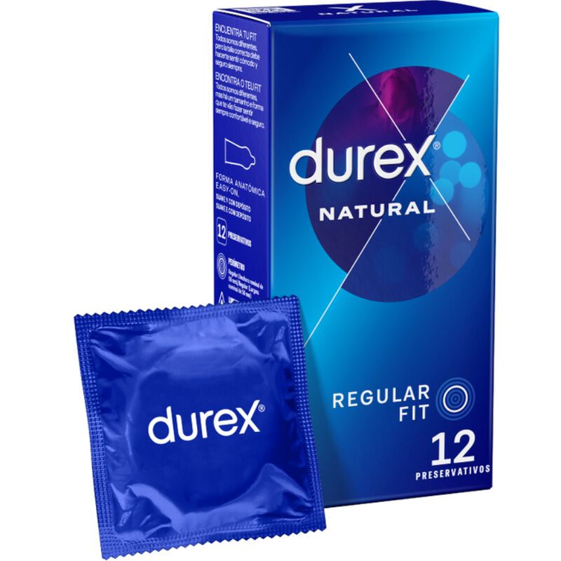 DUREX – NATURAL PLUS 12 UNIDADES