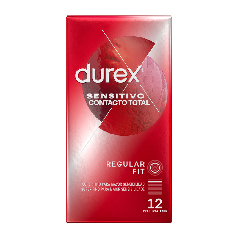 DUREX – SENSITIVO CONTACTO TOTAL 12 UNIDADES