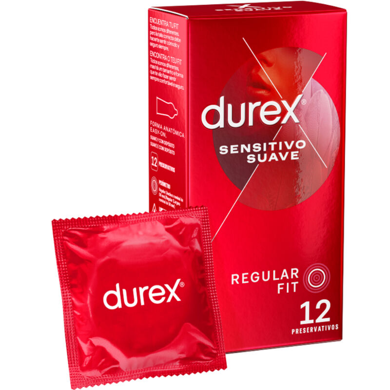 DUREX – SENSITIVO SUAVE 12 UNIDADES