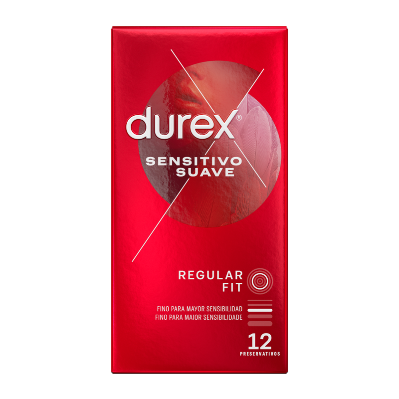 DUREX – SENSITIVO SUAVE 12 UNIDADES