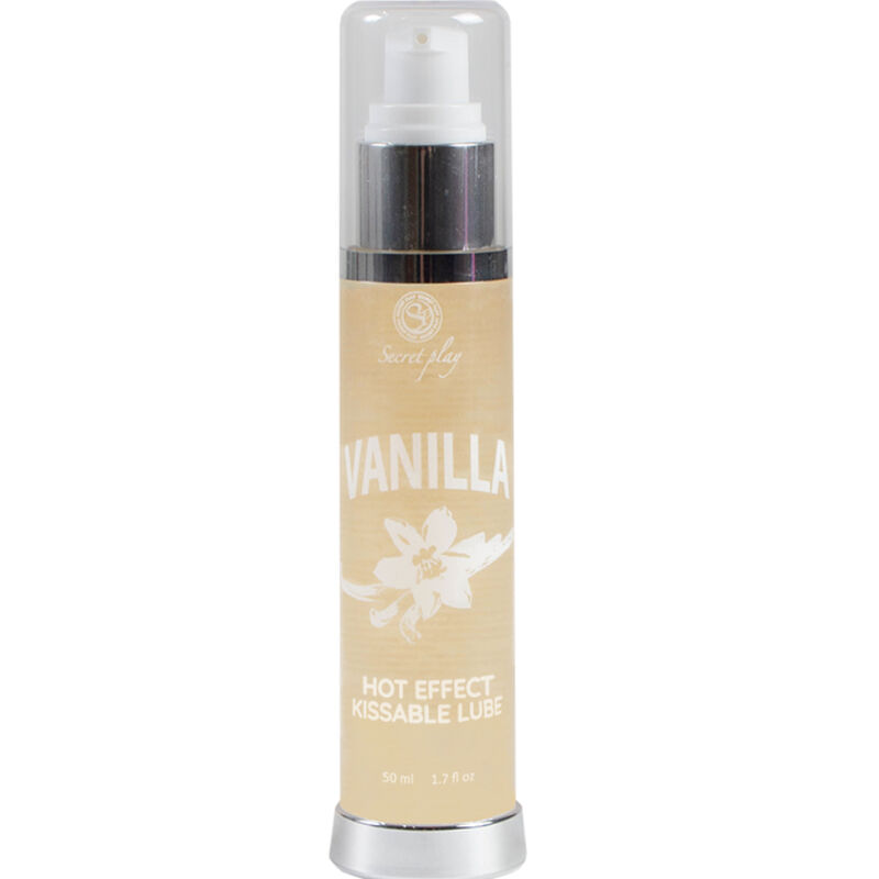 SECRETPLAY – LUBRICANTE 2-1 EFECTO CALOR VAINILLA 50 ML