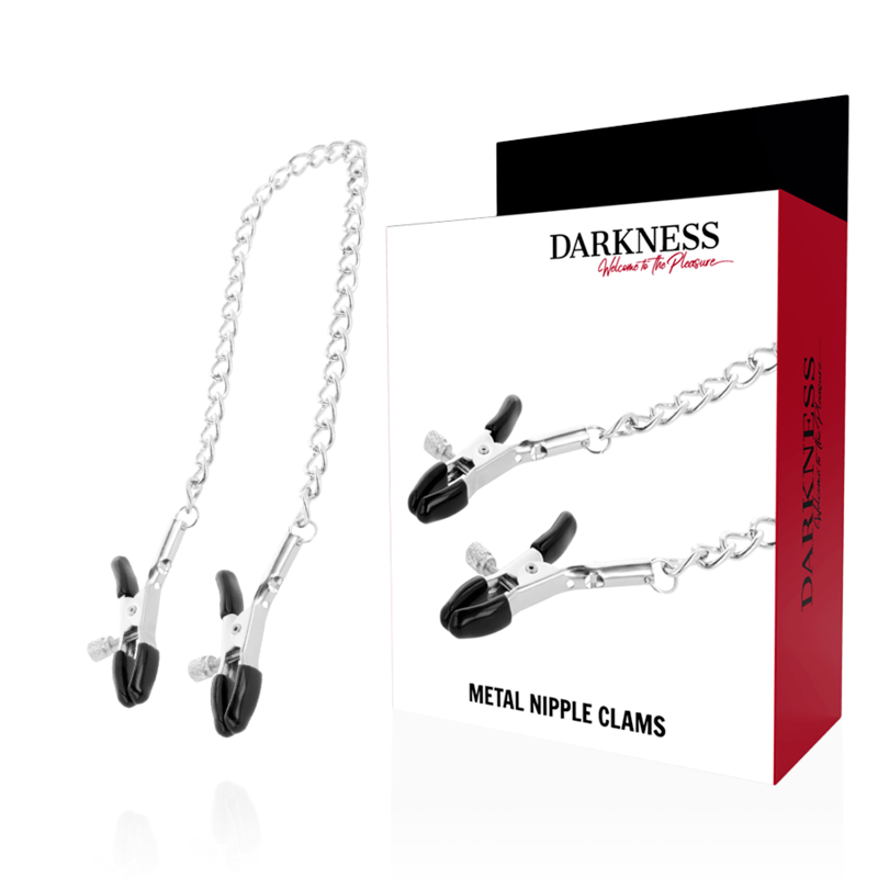 DARKNESS – PINZAS AJUSTABLES PARA PEZONES AJUSTABLES METAL