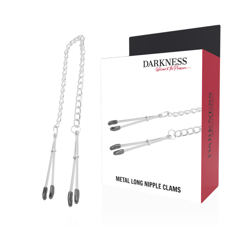 DARKNESS – PINZAS AJUSTABLES PARA PEZONES METAL