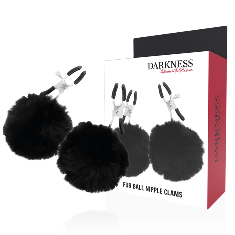 DARKNESS – PINZAS PARA PEZONES CON POMPONES 1