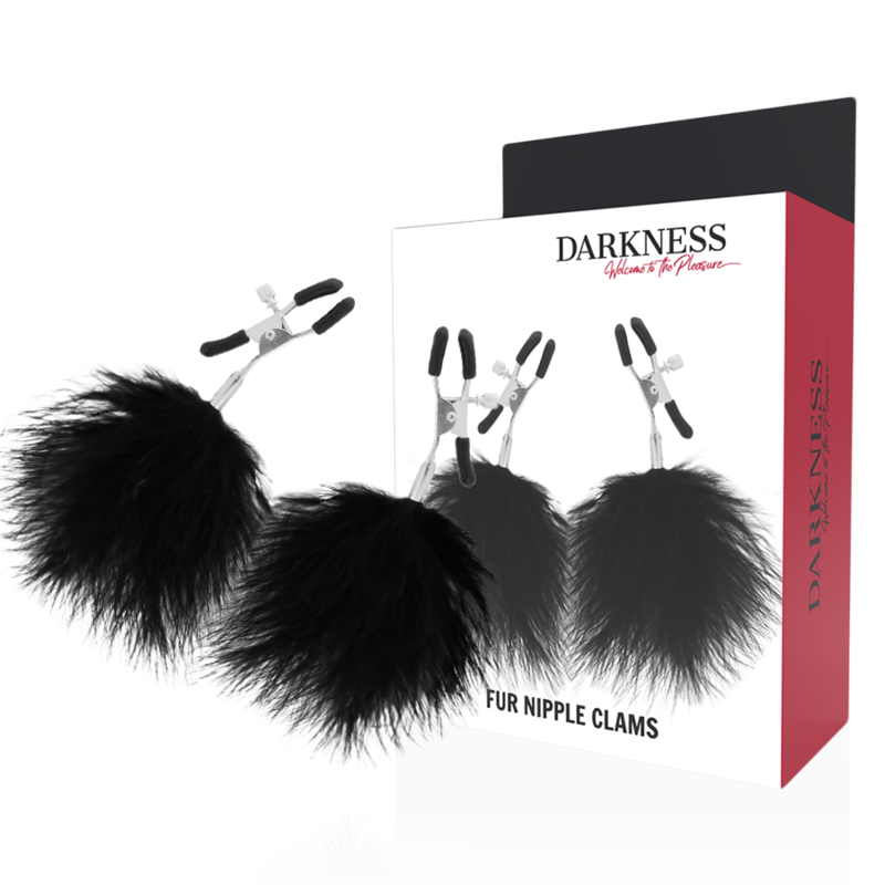 DARKNESS – PINZAS PARA PEZONES CON POMPONES 2