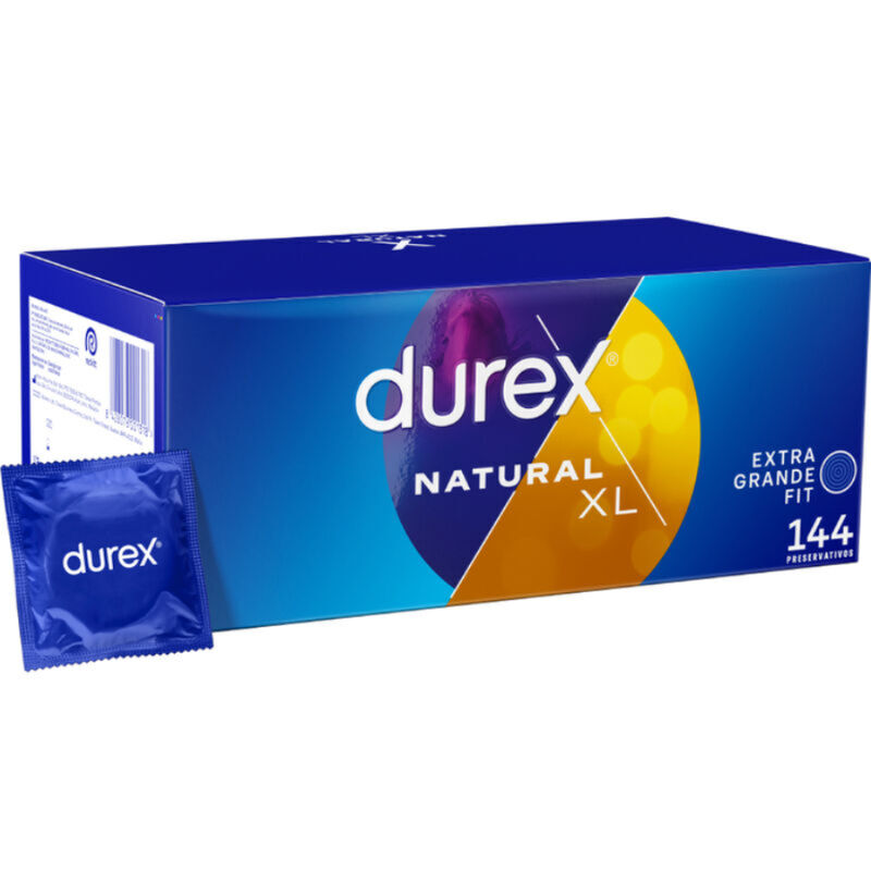 DUREX – EXTRA LARGE XL 144 UNIDADES