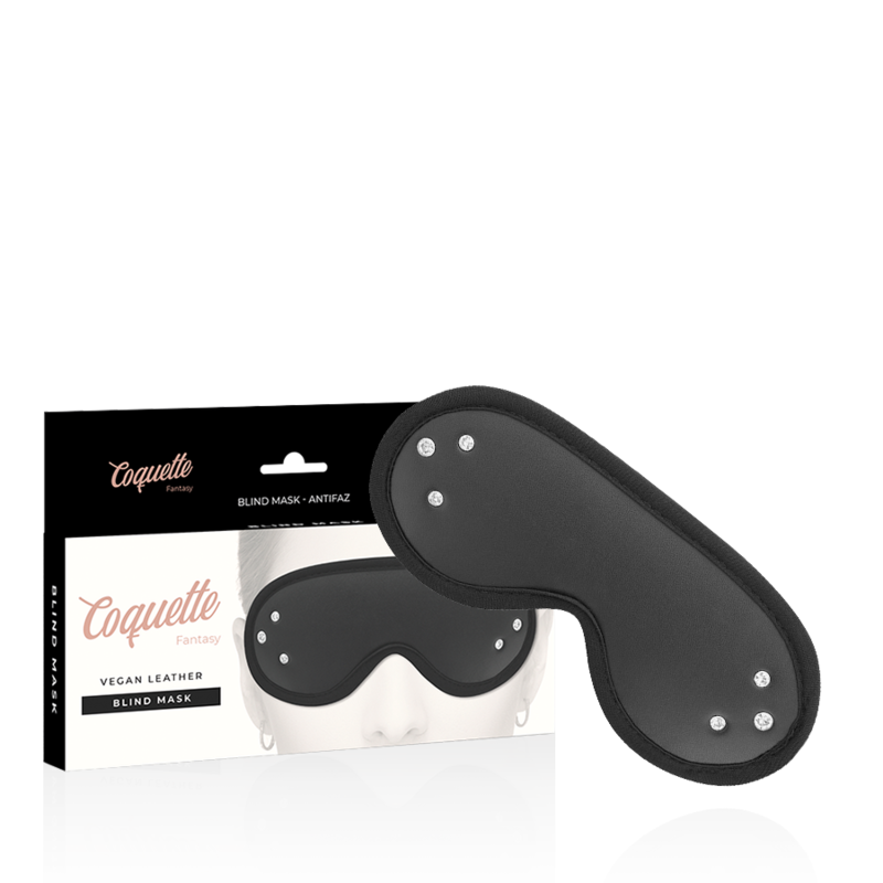 COQUETTE CHIC DESIRE – FANTASY ANTIFAZ CUERO VEGANO CON FORRO DE NEOPRENO