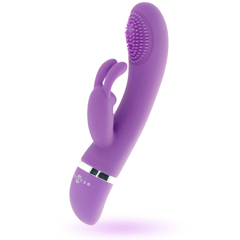 INTENSE – SUSY VIBRADOR OSCILANTE SILICON RABBIT LILA