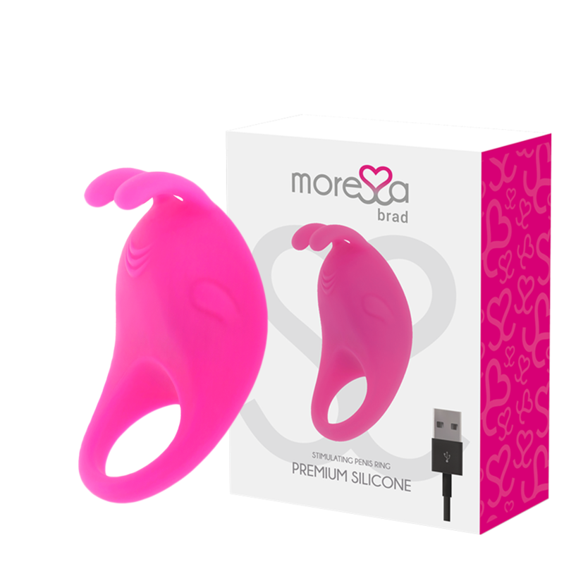 MORESSA – BRAD PREMIUM SILICONE RECARGABLE ROSA