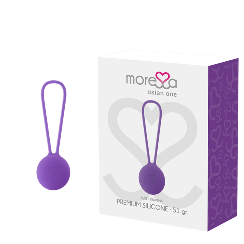 MORESSA – OSIAN ONE ENTRENAMIENTO SUELO PELVICO 51gr PREMIUM SILICONA LILA