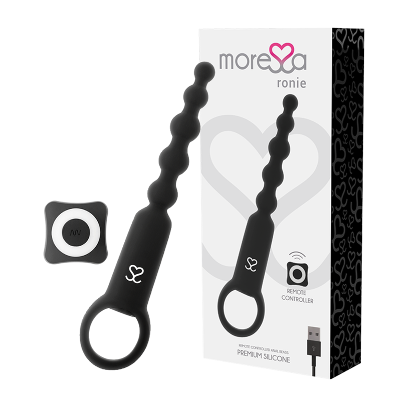 MORESSA – RONIE CONTROL REMOTO PLACER ANAL NEGRO