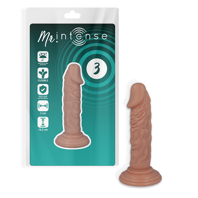 MR INTENSE – 3 PENE REALISTICO 16.2 CM -O- 3 CM