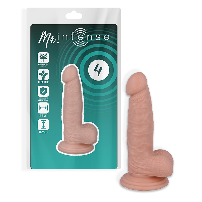 MR INTENSE – 4 PENE REALISTICO 16.2 CM -O- 3.1 CM