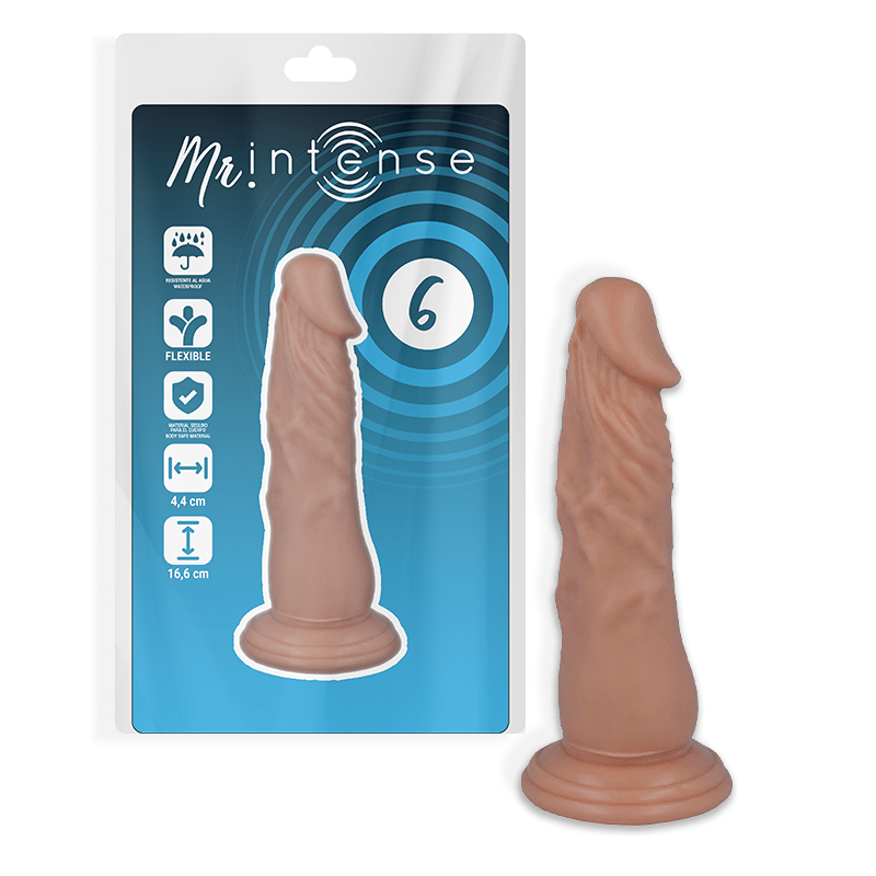 MR INTENSE – 6 PENE REALISTICO 16.6 CM -O- 4.4 CM