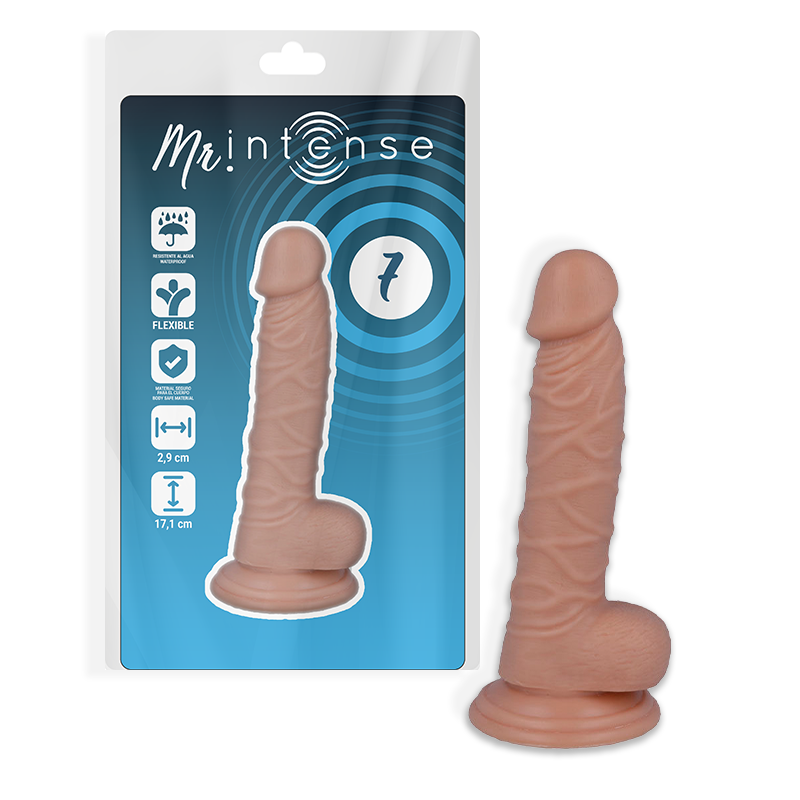 MR INTENSE – 7 PENE REALISTICO 17.1 CM -O- 2.9 CM