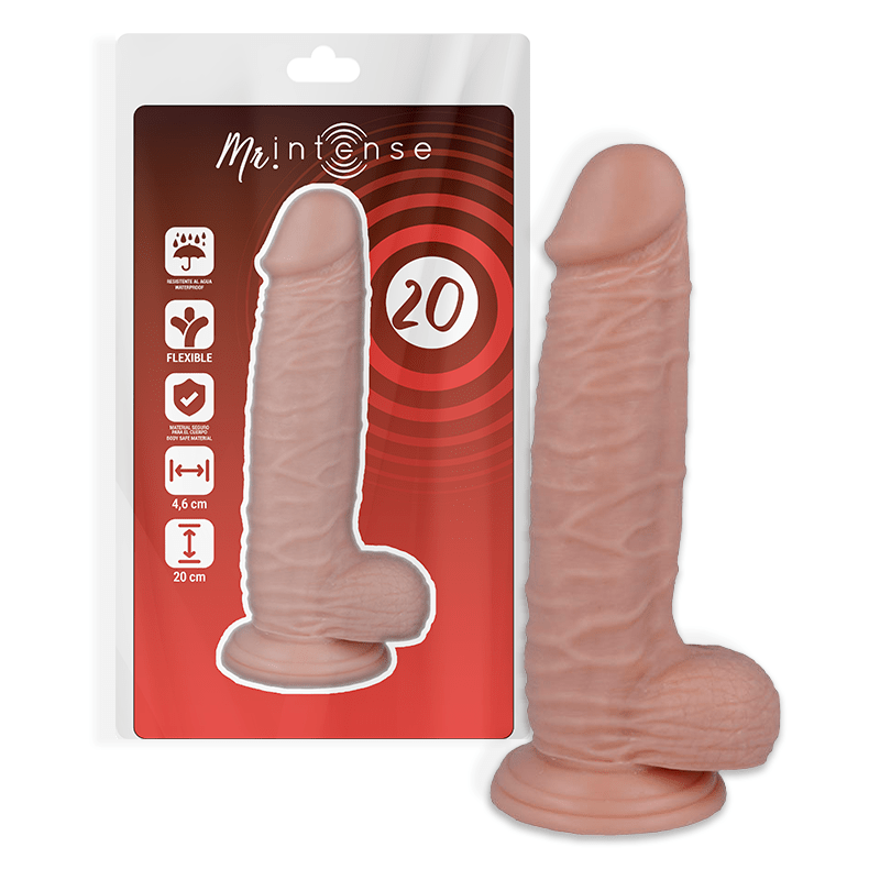 MR INTENSE – 20 PENE REALISTICO 20 CM -O- 4.6 CM