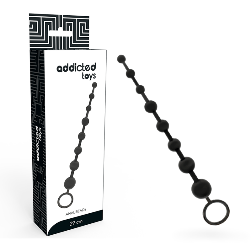 ADDICTED TOYS – ANAL BEADS 29 CM NEGRO