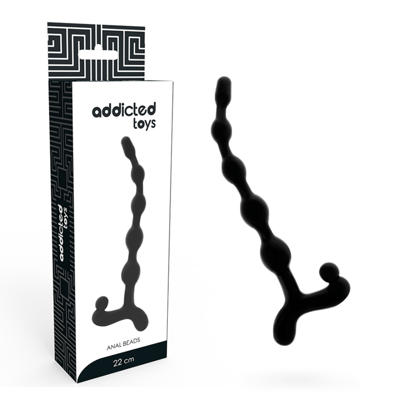 ADDICTED TOYS – BOLAS ANALES 22 CM NEGRO