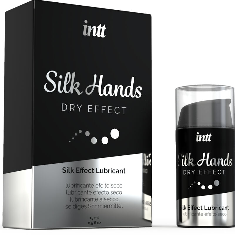 INTT LUBRICANTS – SILK HANDS LUBRICANTE FORMULA CONCENTRADA DE SILICONA 15 ML