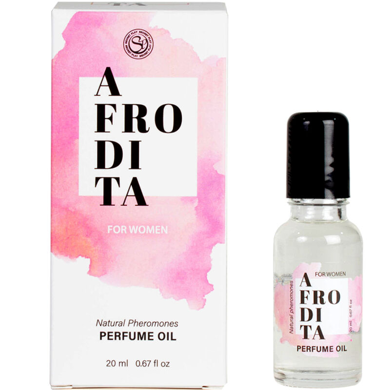 SECRETPLAY – AFRODITA PERFUME EN ACEITE FEROMONAS MUJER 20 ML