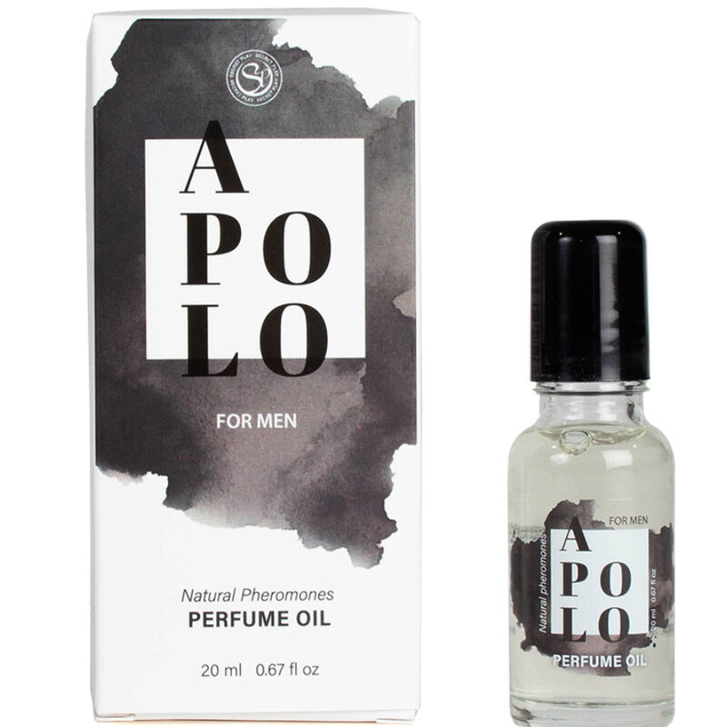 SECRETPLAY – APOLO PERFUME EN ACEITE FEROMONAS HOMBRE 20 ML