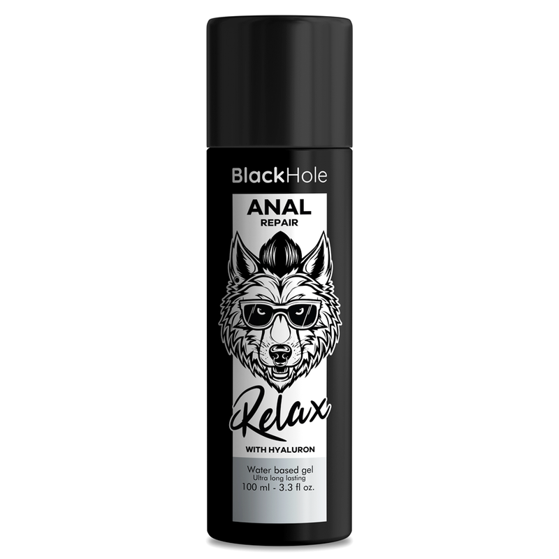 BLACK HOLE – ANAL REPAIR BASE AGUA RELAX CON HYALURON 100 ML