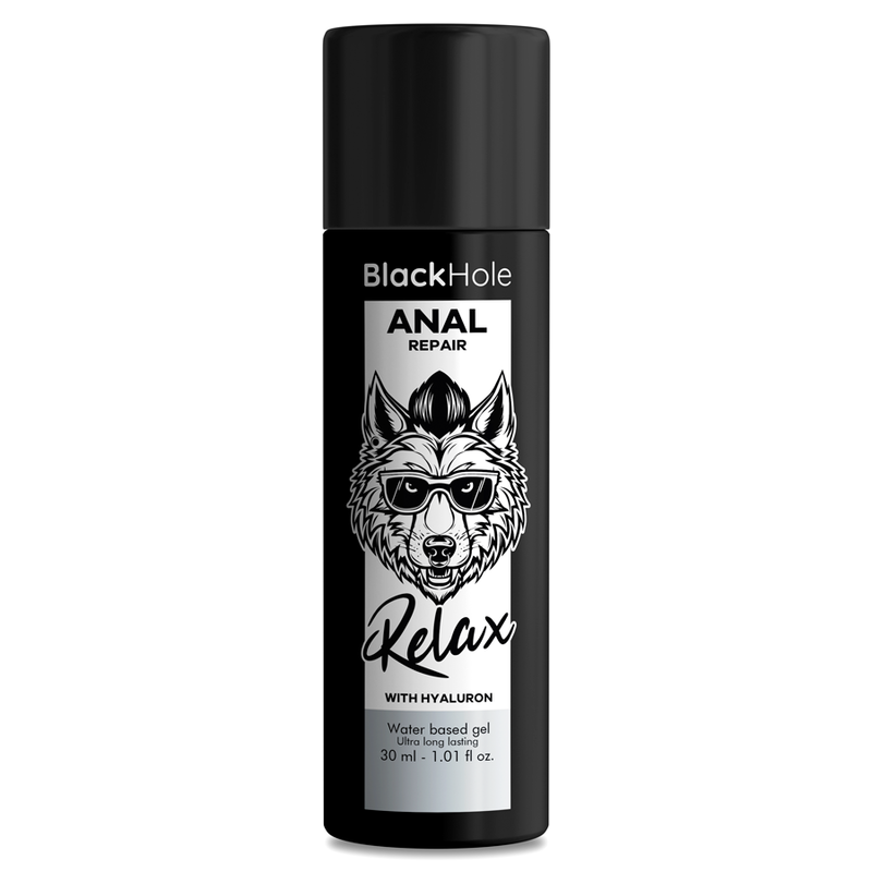 BLACK HOLE – ANAL REPAIR BASE AGUA RELAX CON HYALURON 30 ML