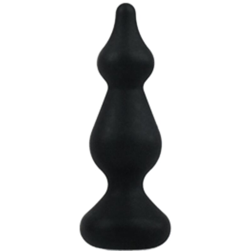 ADRIEN LASTIC – AMUSE PLUG ANAL SILICONA NEGRO TALLA S