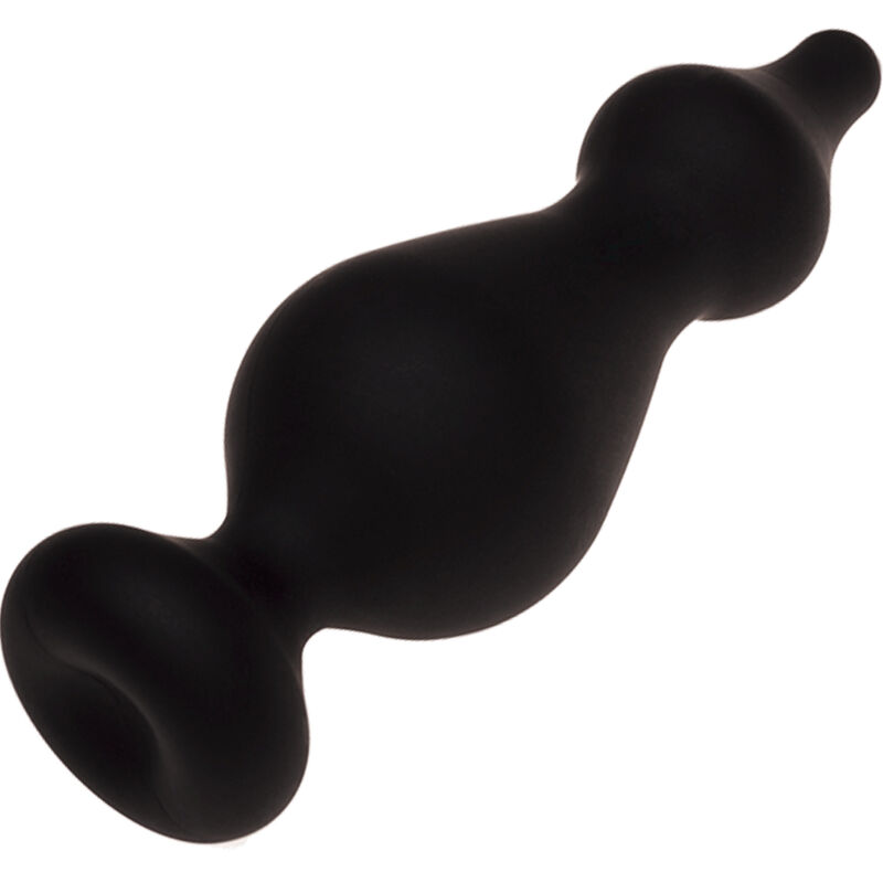 ADRIEN LASTIC – AMUSE PLUG ANAL SILICONA NEGRO TALLA L